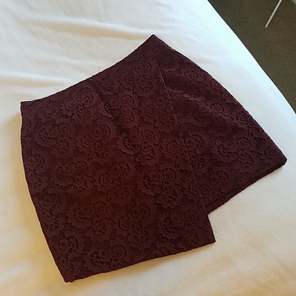 Madewell Mock Wrap Skirt - Picture 2 of 5